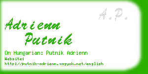 adrienn putnik business card